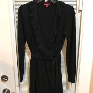 Merona sweater wrap dress